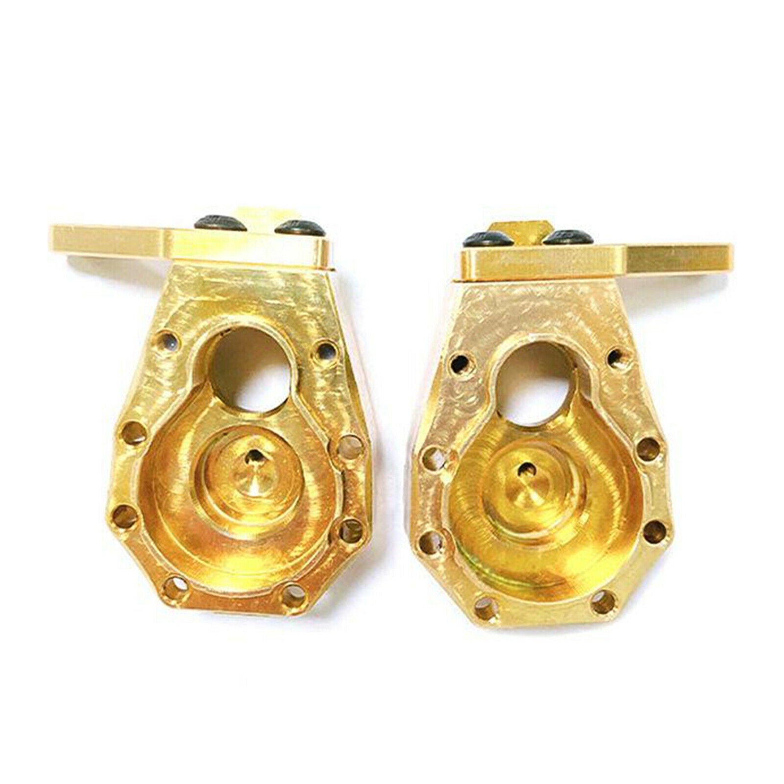 2pcs Brass Portal Drive Housing Heavy Counterweight for 1/10 RC Crawler TRX4