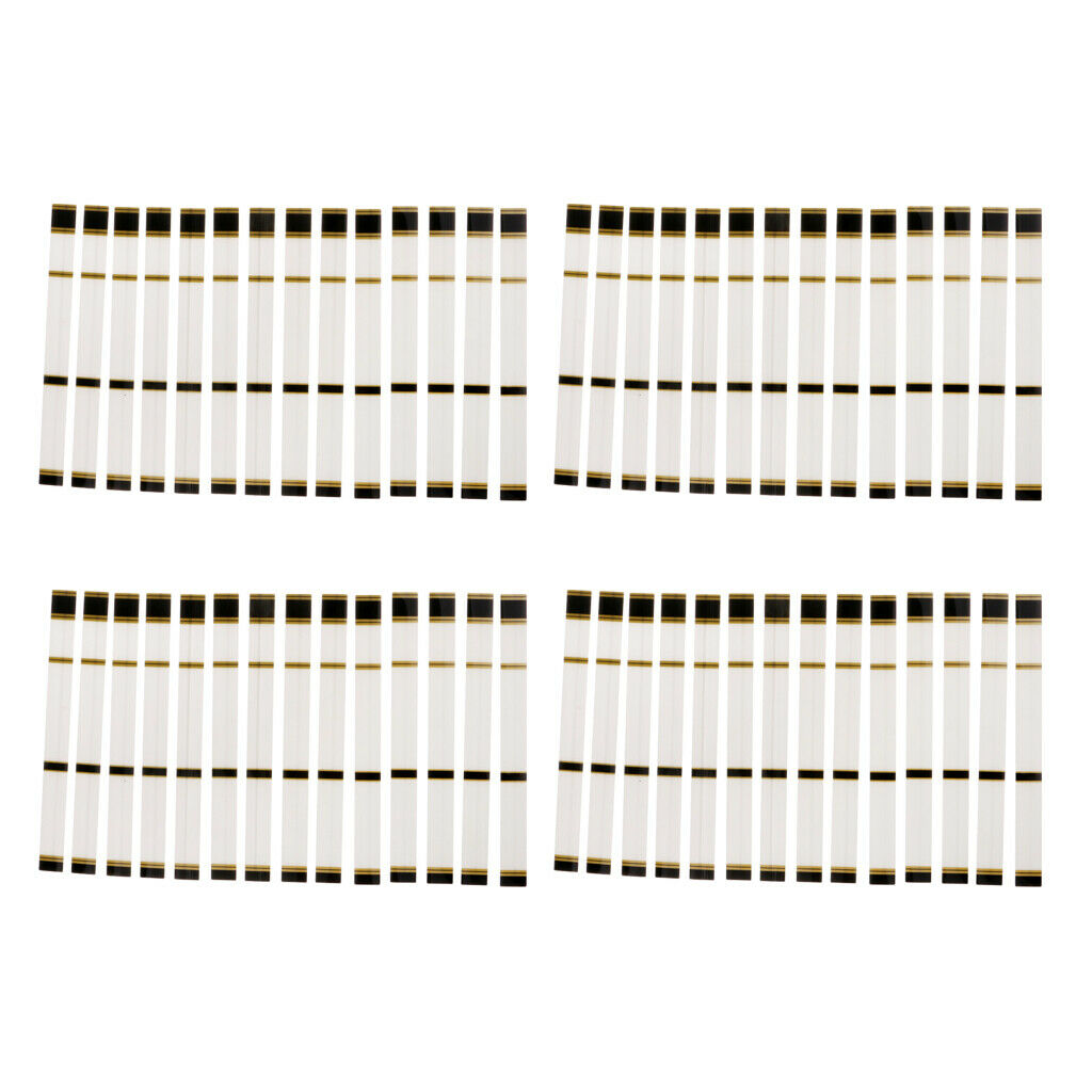 Pack of 60 Pieces Durable Heat Shrinkable Archery Arrow Wraps 19.5 x 2cm