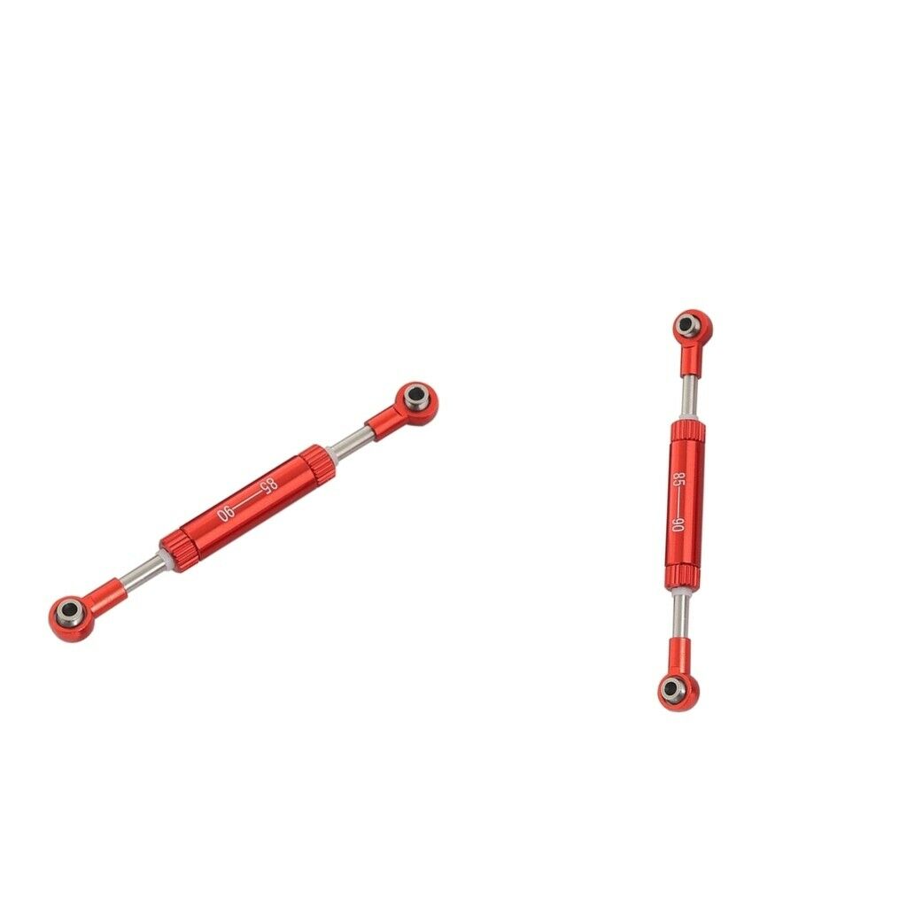 2pcs Servo Steering Linkage for 1/10 Scale Cars Axial SCX10 90046 TRX4 Spare