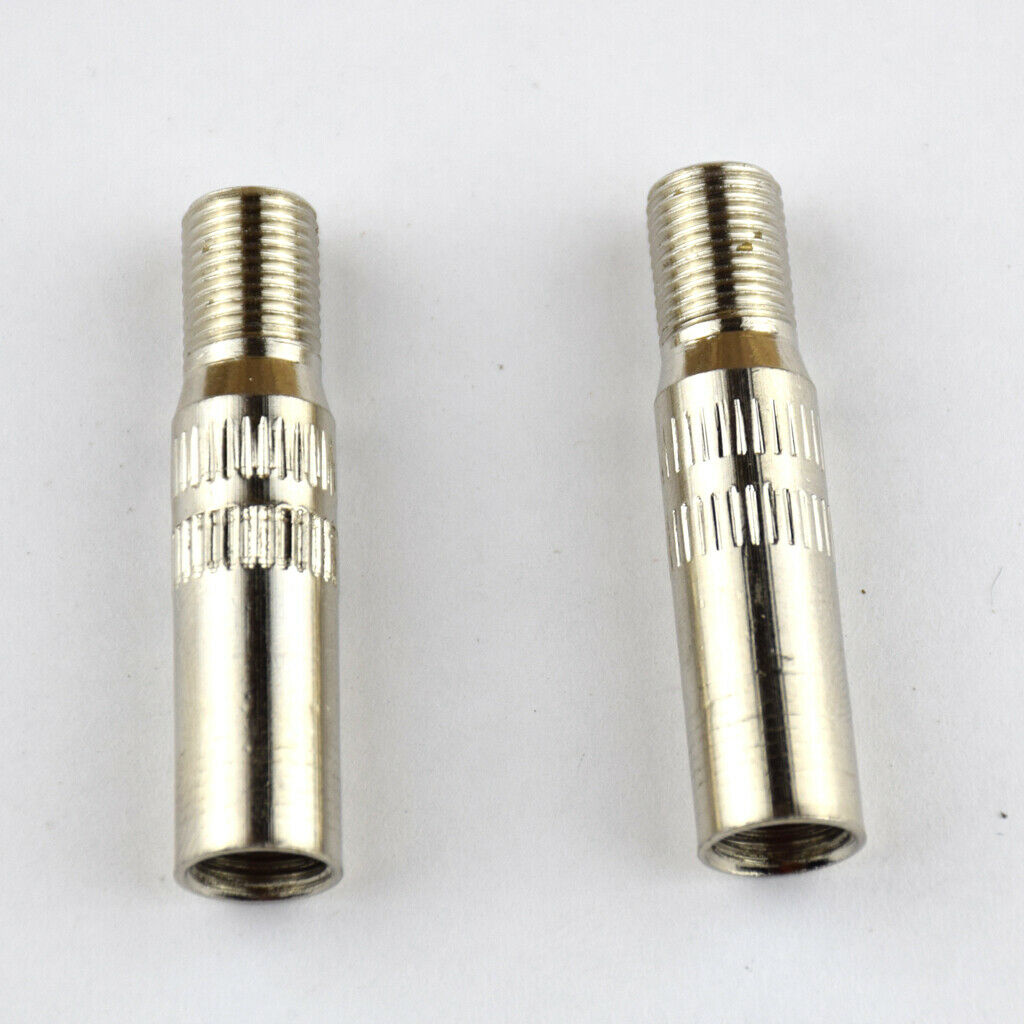 6 Pcs 39mm Car  Motorcycle Tire Valve Extension Caps IPS: 60 PSI Max