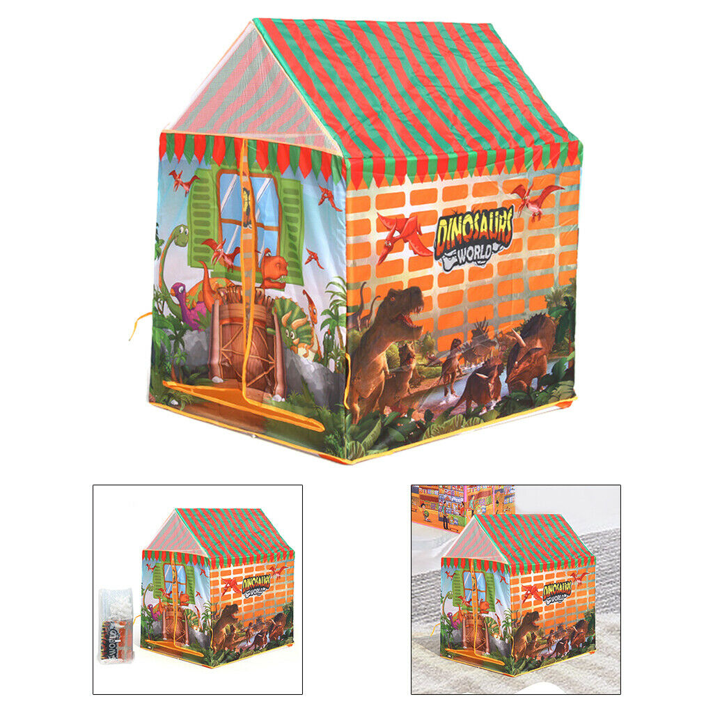 Kids Wigwam Toys Play Tent Indoor Outdoor Children's House Gift Dinosaur A