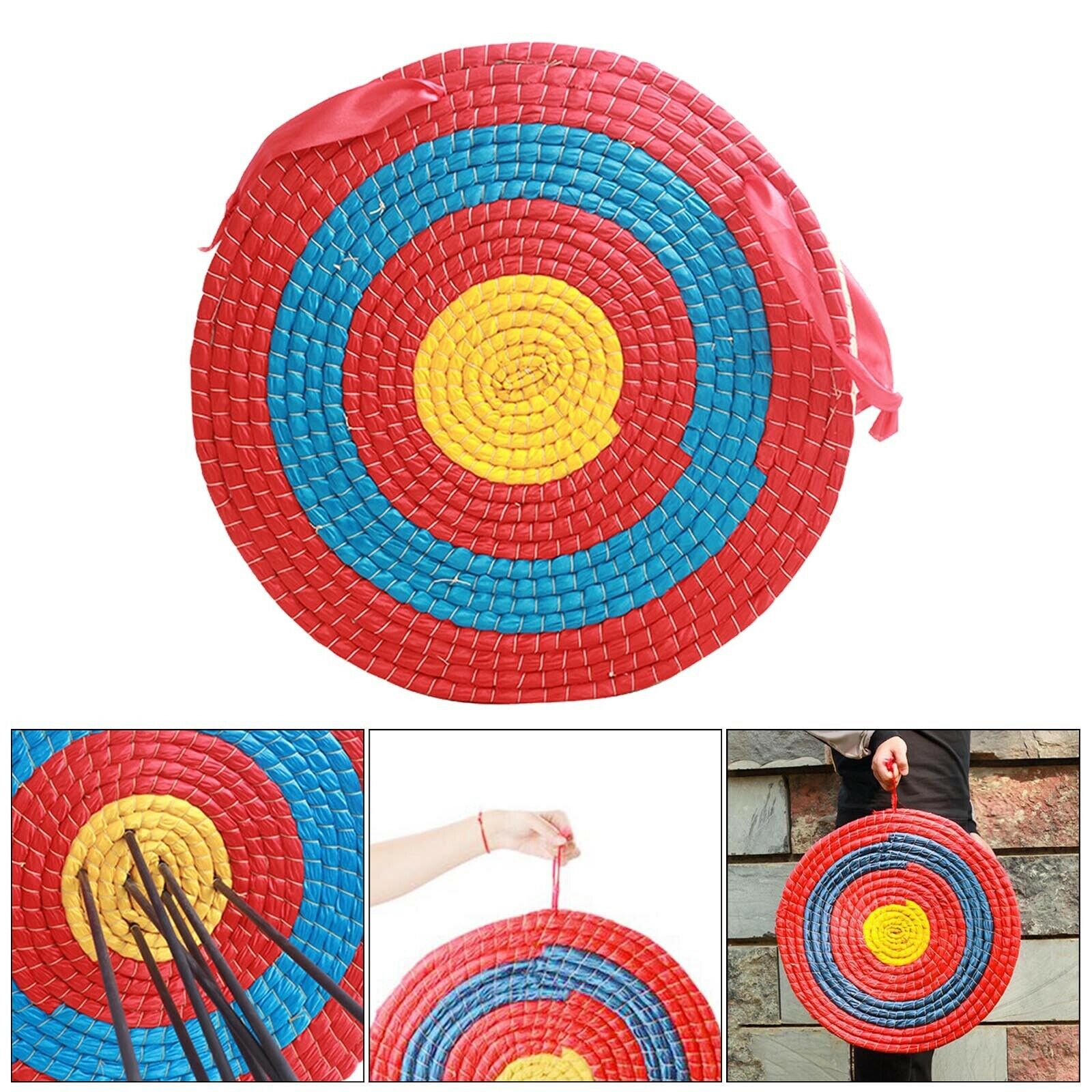 20inch Round Archery Target Arrow Straw for Outdoor Shooting Aiming Training