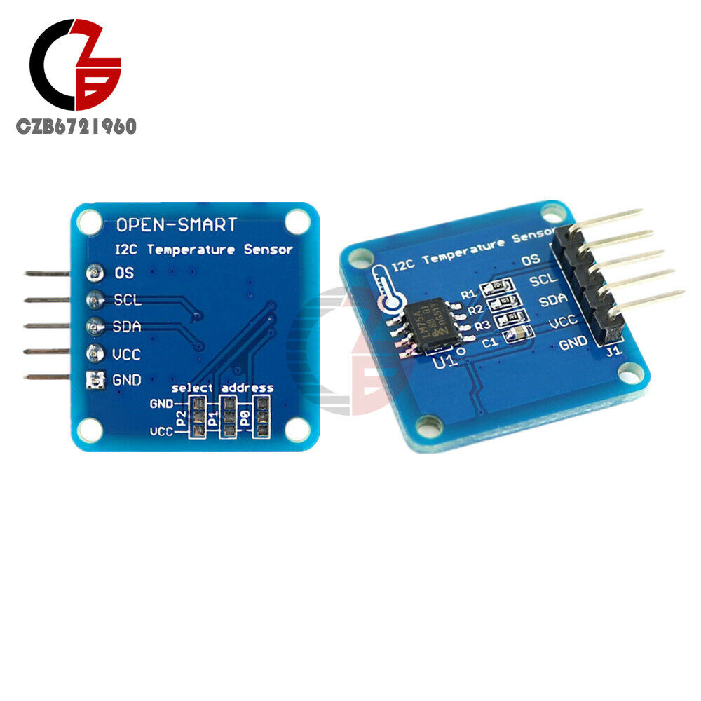 New Accuracy  IIC I2C LM75A Digital Temperature Sensor Board Module for Arduino