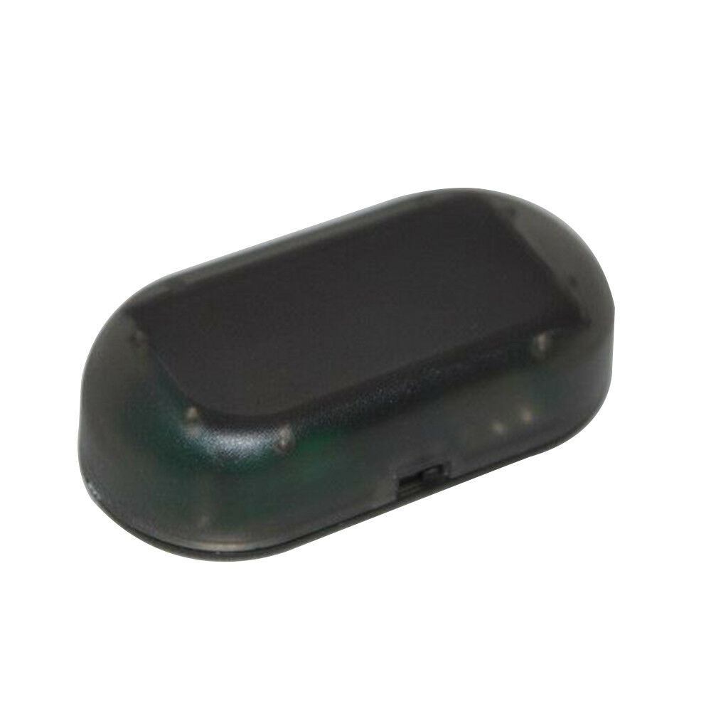 Car Solar Energy Powered LED Alarm Warning Light Anti-theft Flashing Red Lamp