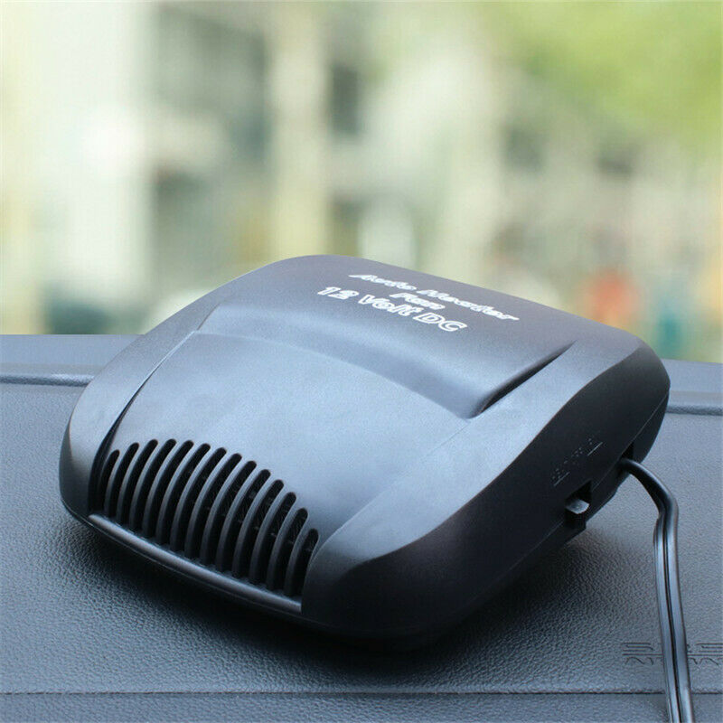 12V Car Vehicle Portable Ceramic Heater Heating Cooling Fan Defroster Demister