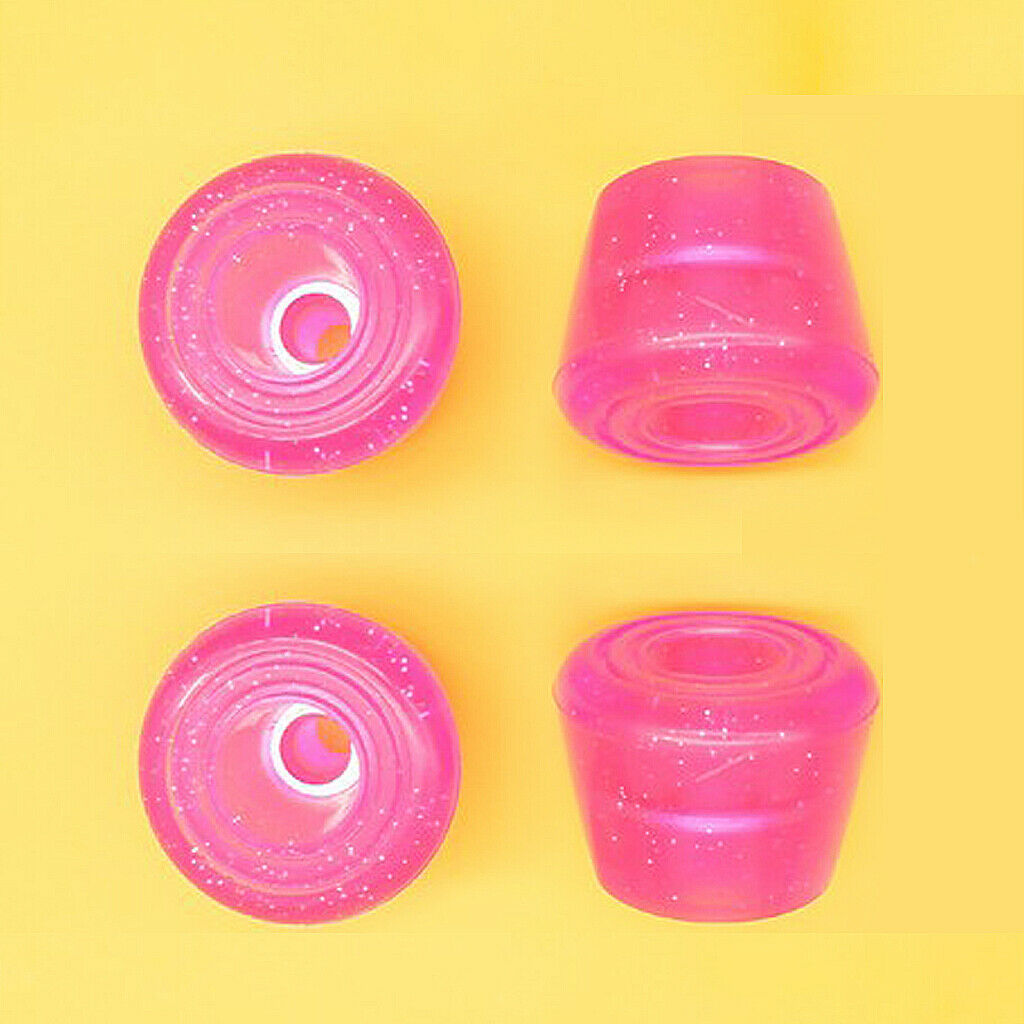 Skate Top Stopper Outdoor Roller Inline Skate Brake Block Blocker Pad Plugs Pink