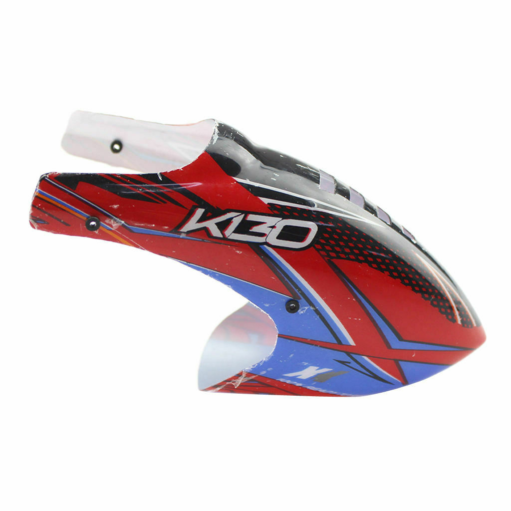 Plastic canopy with 4 rubber rings for WLtoys V950 RC