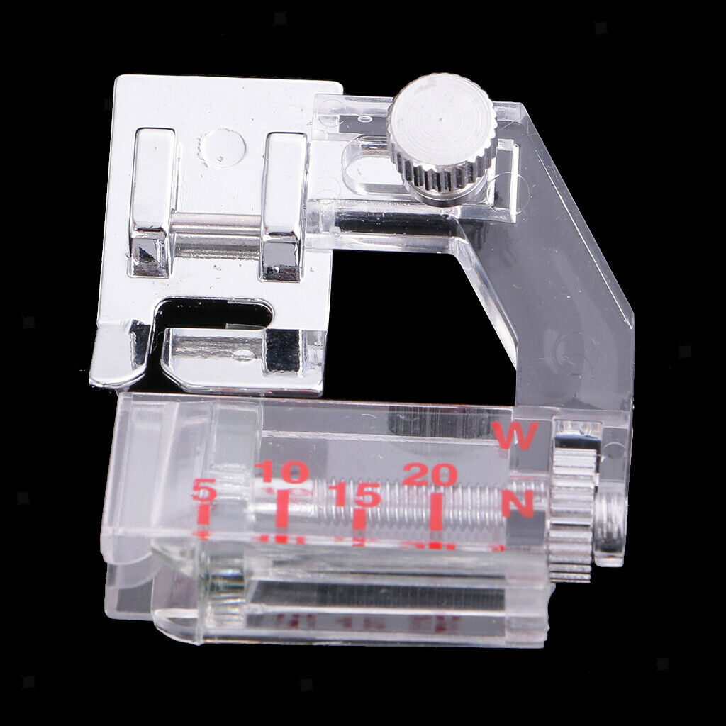 Bias binding presser foot tying machine binding parts