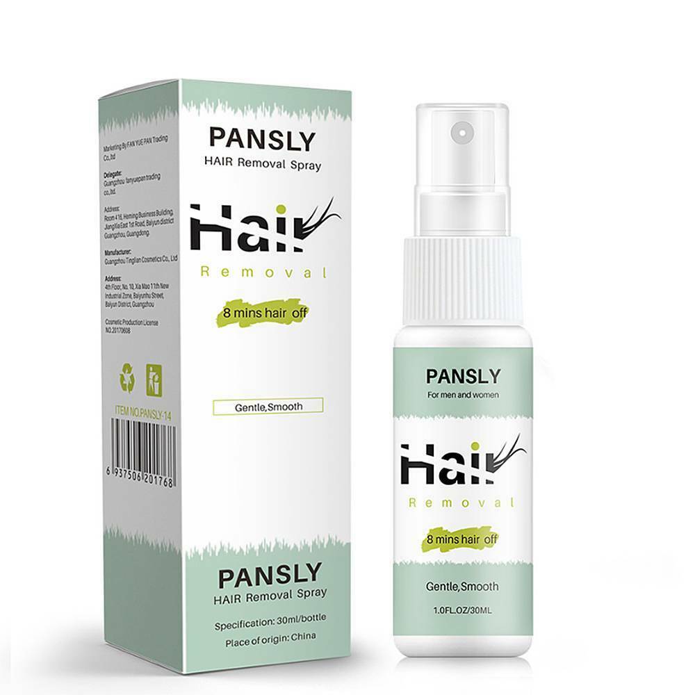 Pansly Herbal Permanent Hair Remover Spray Repair Nourish Smooth Body Private