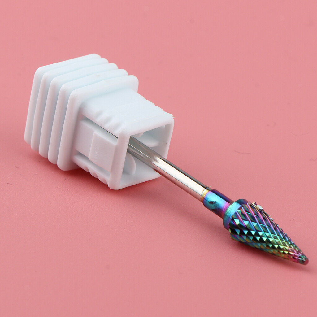 Tungsten Nail Drill Bit Polishing Grinding Head for Electric Nail Machine HB04