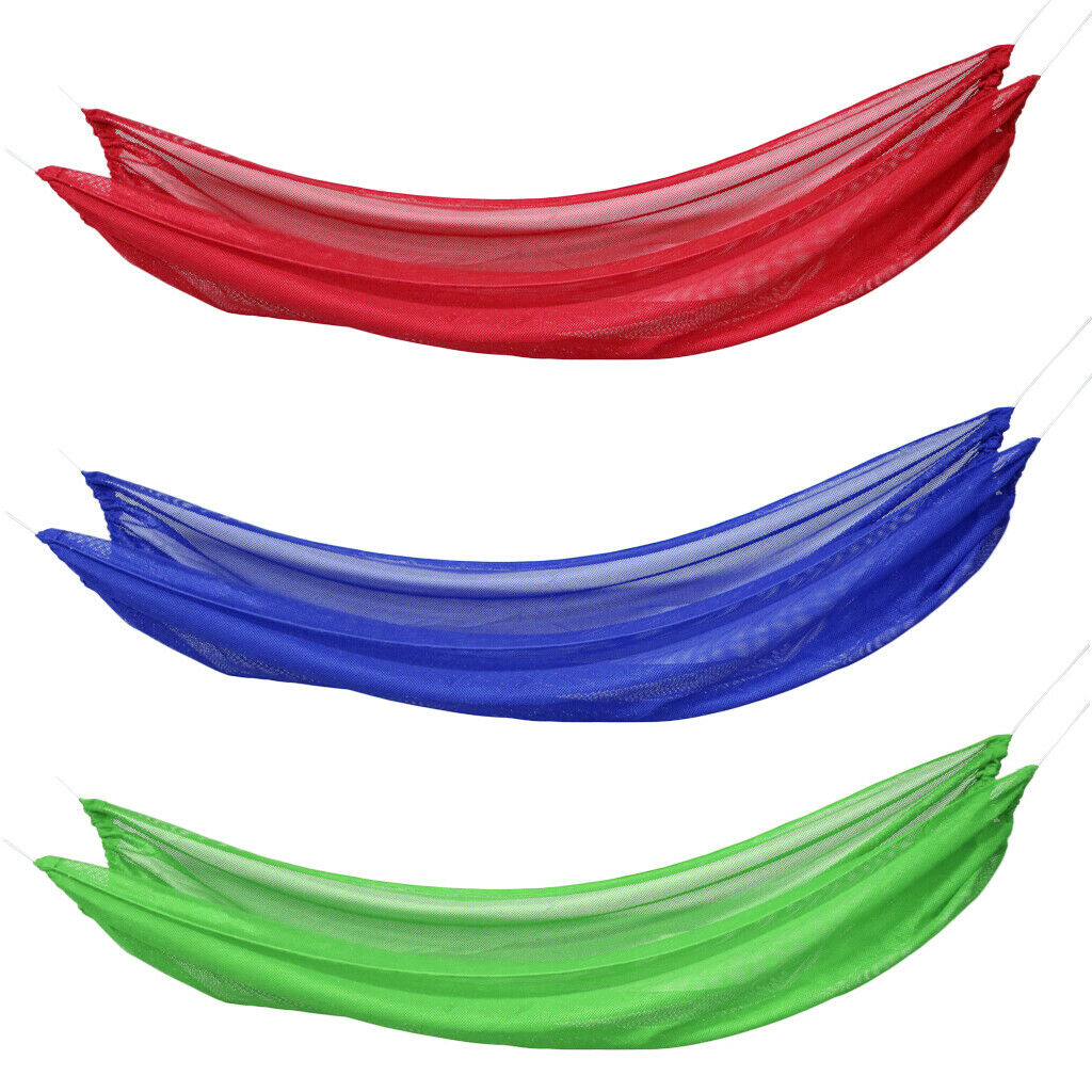 Foldable Outdoor Camping Sleeping Swing Hammock Hanging Bed Red 210x150cm