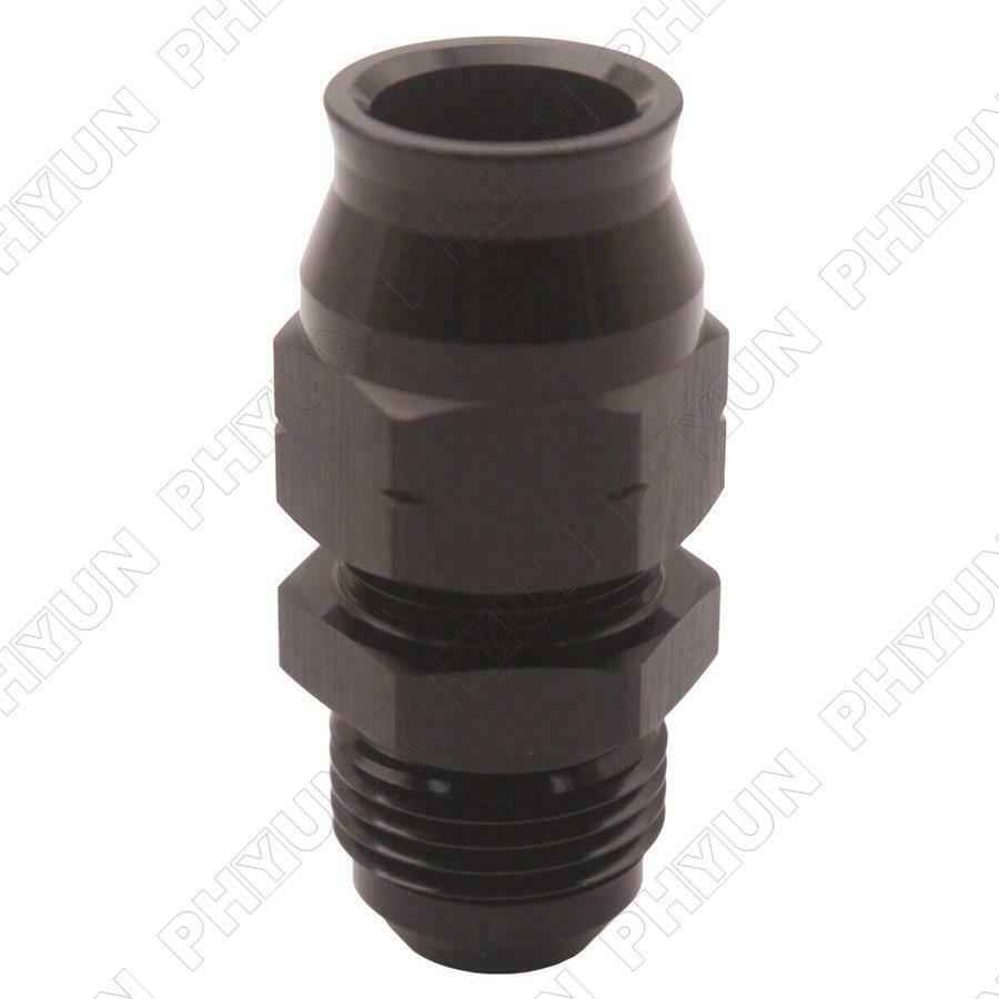 AN8 8AN Male Flare Thread to 1/2 12.7mm Hardline Tube Compression Pipe Adapter