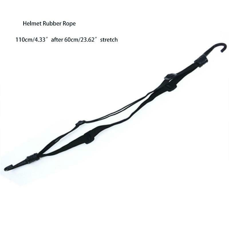 60cm Lengt Helmet Luggage Tied Rope Stacking Banding Elastic Cord with Hooks