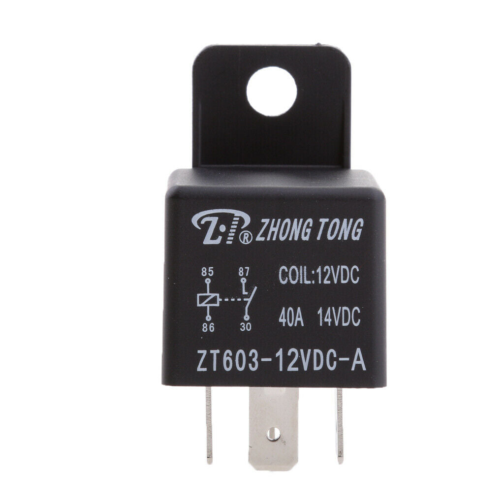 12V 40A On/Off Normally Open Relay Truck Boat for Car Automotive Truck