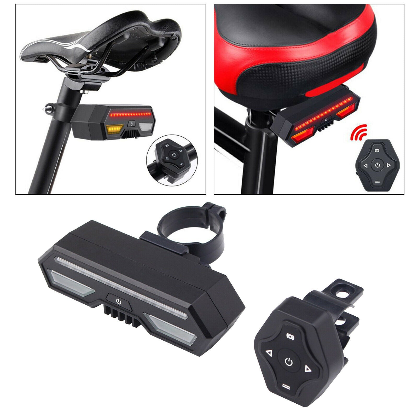 Rear Bike Tail Light USB Rechargeable Bicycle Taillight Accessories