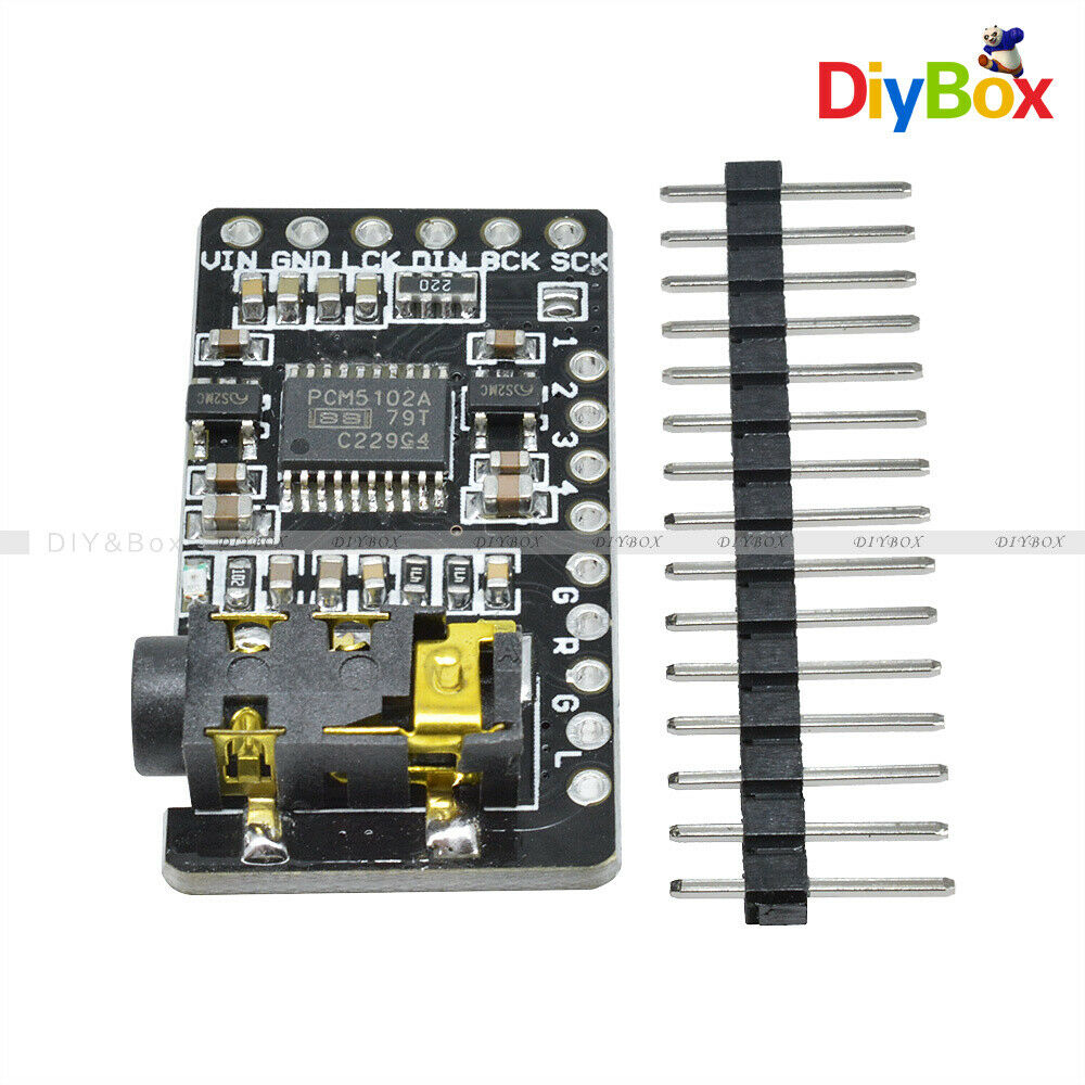 Interface I2S PCM5102 DAC Decoder GY-PCM5102 I2S Player Module For Raspberry Pi