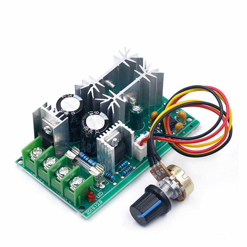 DC 10-60V Motor Speed Control Regulator PWM Motor Speed Controller Switch 20A SJ