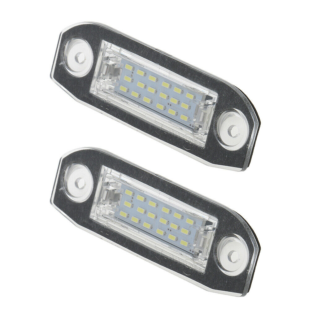Pair 18 LED Number Plate Lamp for VOLVO S80 S40 S60 V70 C70 CX60 CX70 CX90
