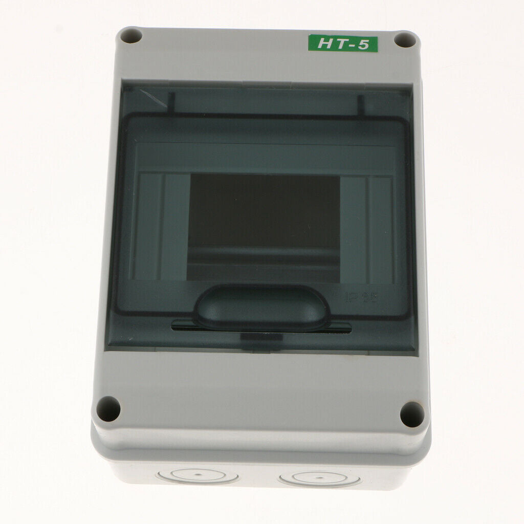 2Pcs Circuit Breaker Distribution Box, Outdoor Waterproof Distribution Box
