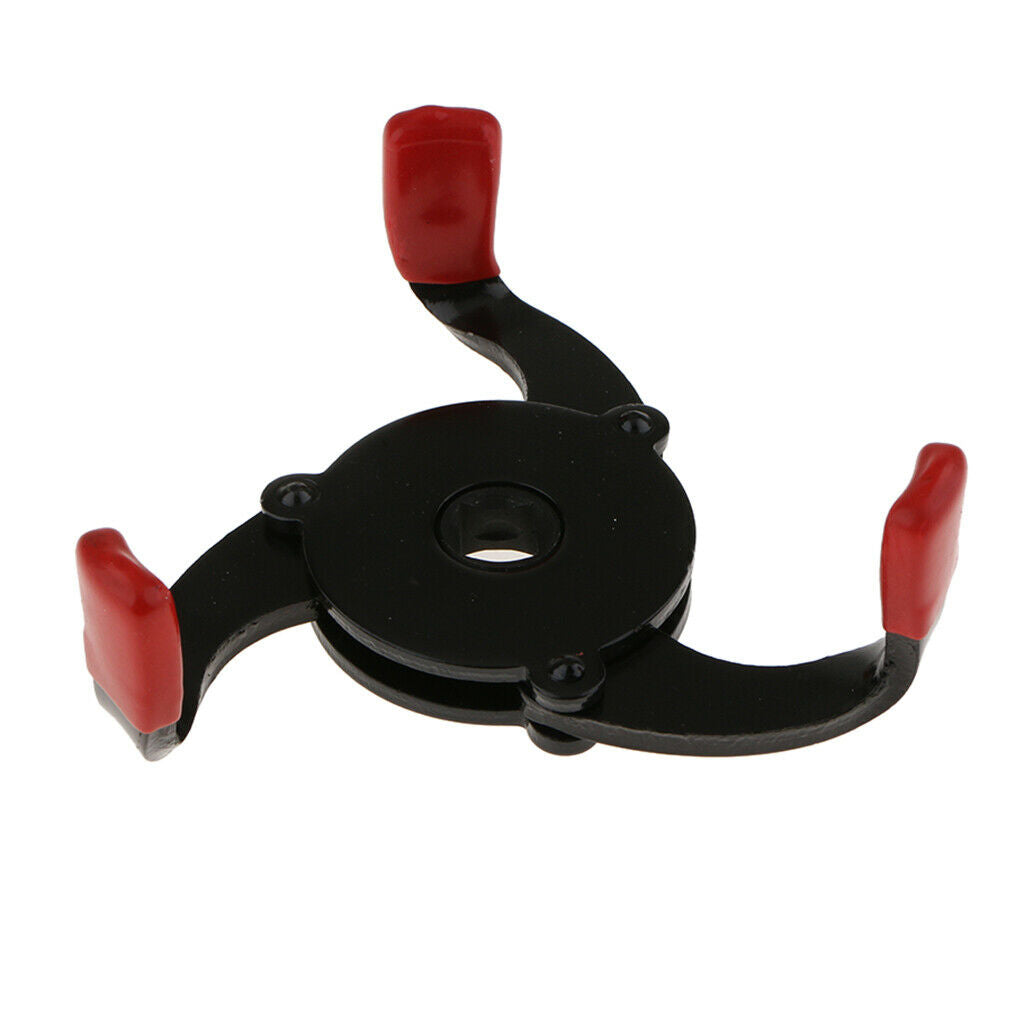 Steel Universal 3 Flat Leg Oil Filter Claw Wrench 58-100MM