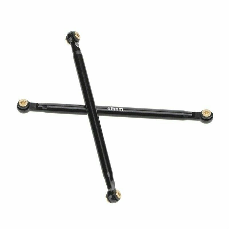 Aluminum Alloy Suspension Link Rod Linkage Set for 1/24 Axial SCX24 90081 RC Car