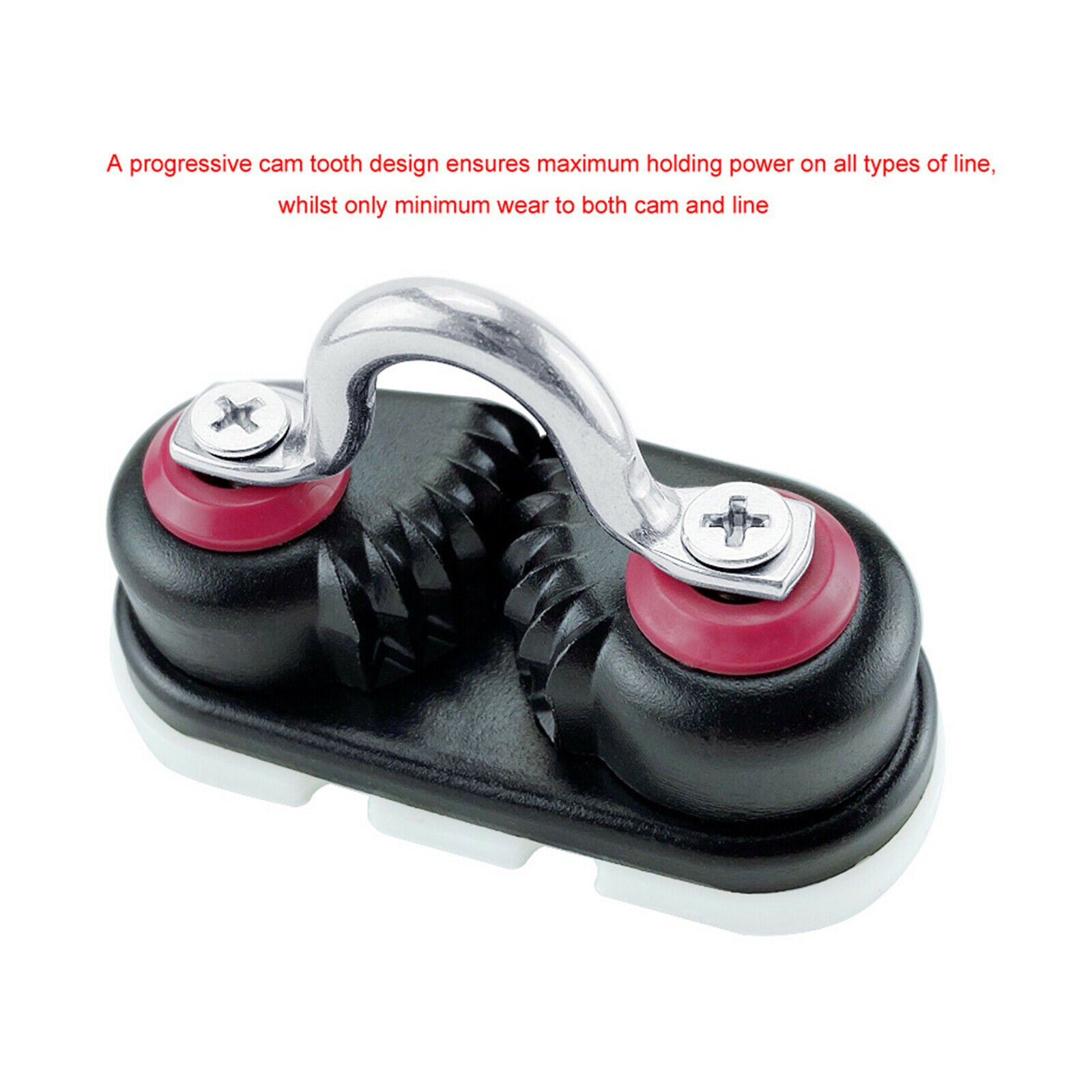 Boat Cam Cleat Aluminium for Marine Sailing Sailboat Kayak Canoe 80x36x30mm