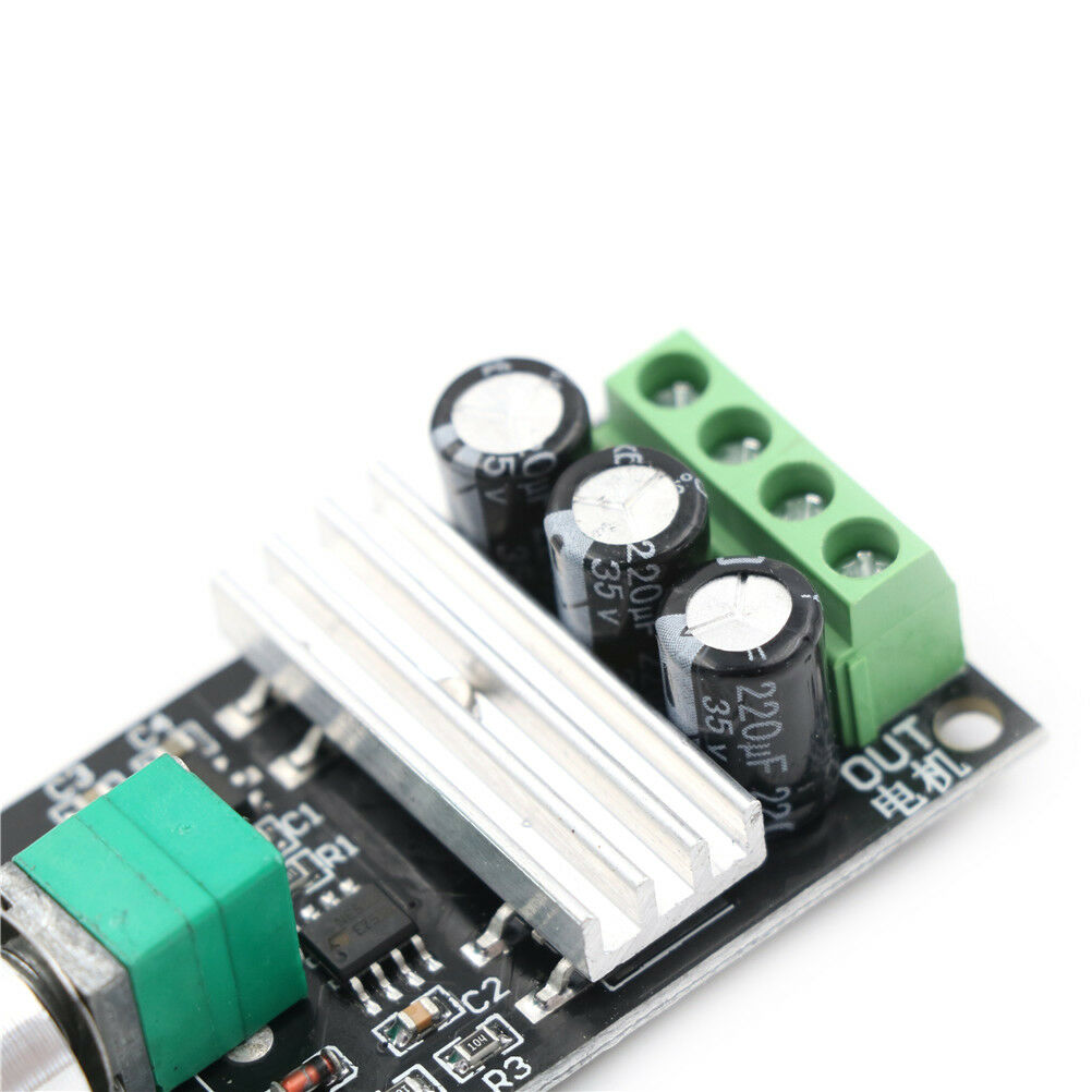 DC 6-28V 3A PWM Motor Speed Controller Regulator Speed Control Switc.l8