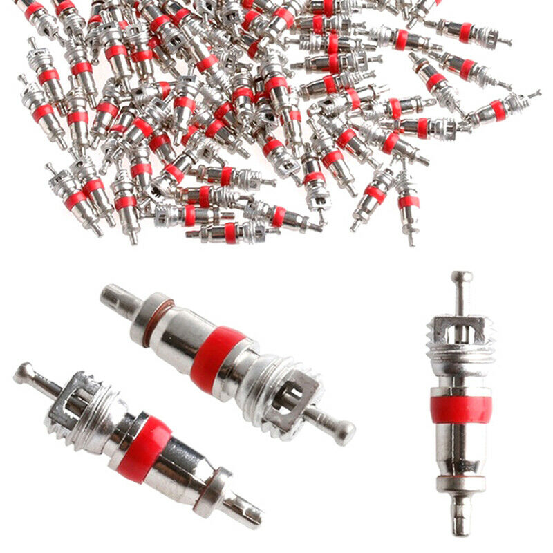 100Pcs Car Truck Replacement Tire Tyre Valve Stem Core Part With WrYXAU FT