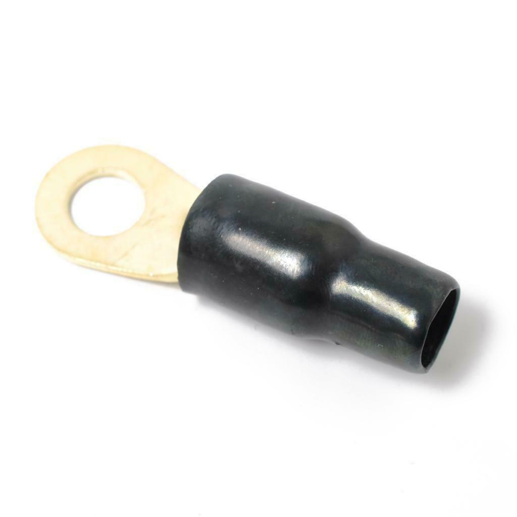 10 Pairs 4 AWG Car Audio Power Ground Wire Ring Terminal Connector Brass