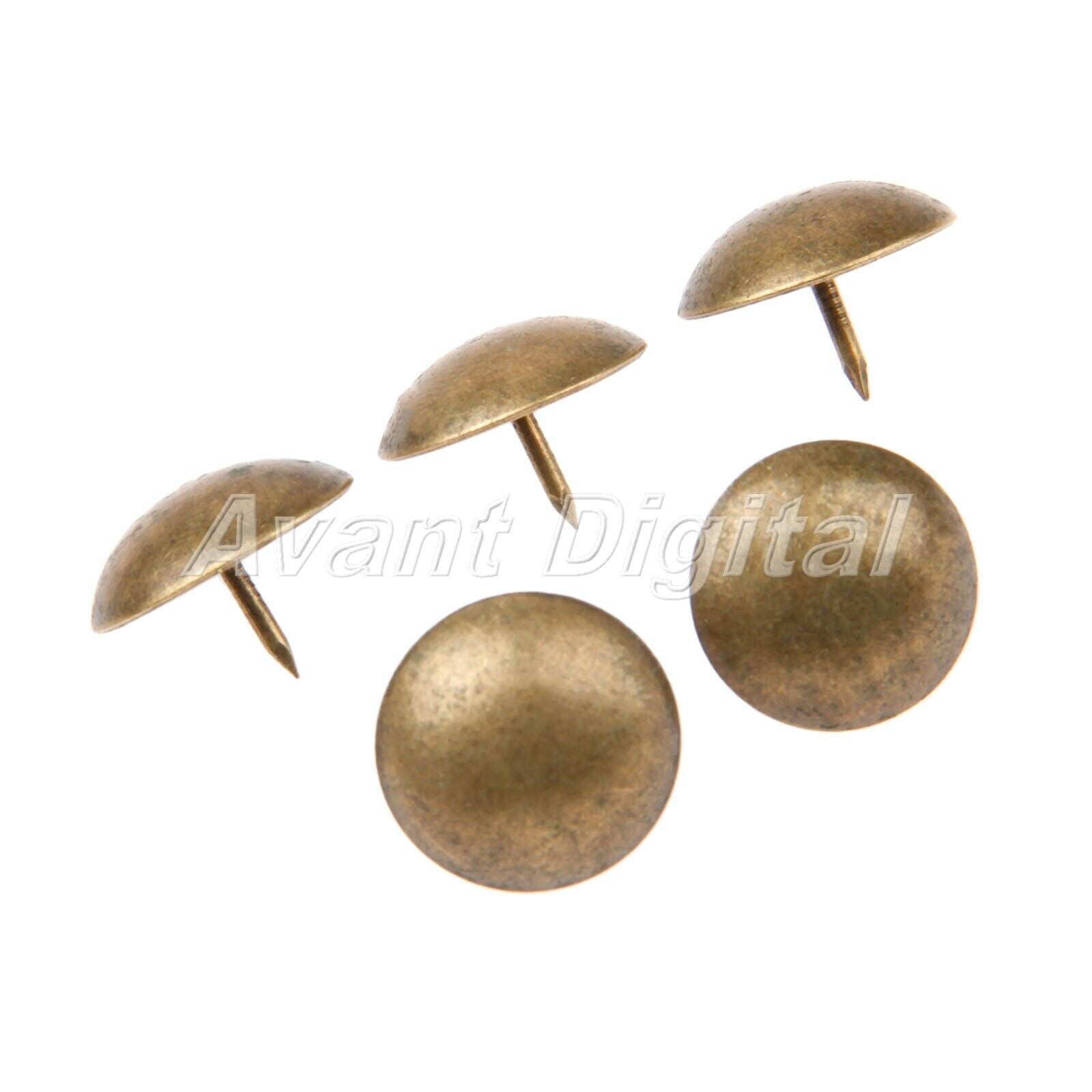 20pc Wood Jewelry Box Upholstery Nails Tacks Studs Furniture Hardware Decor 18mm