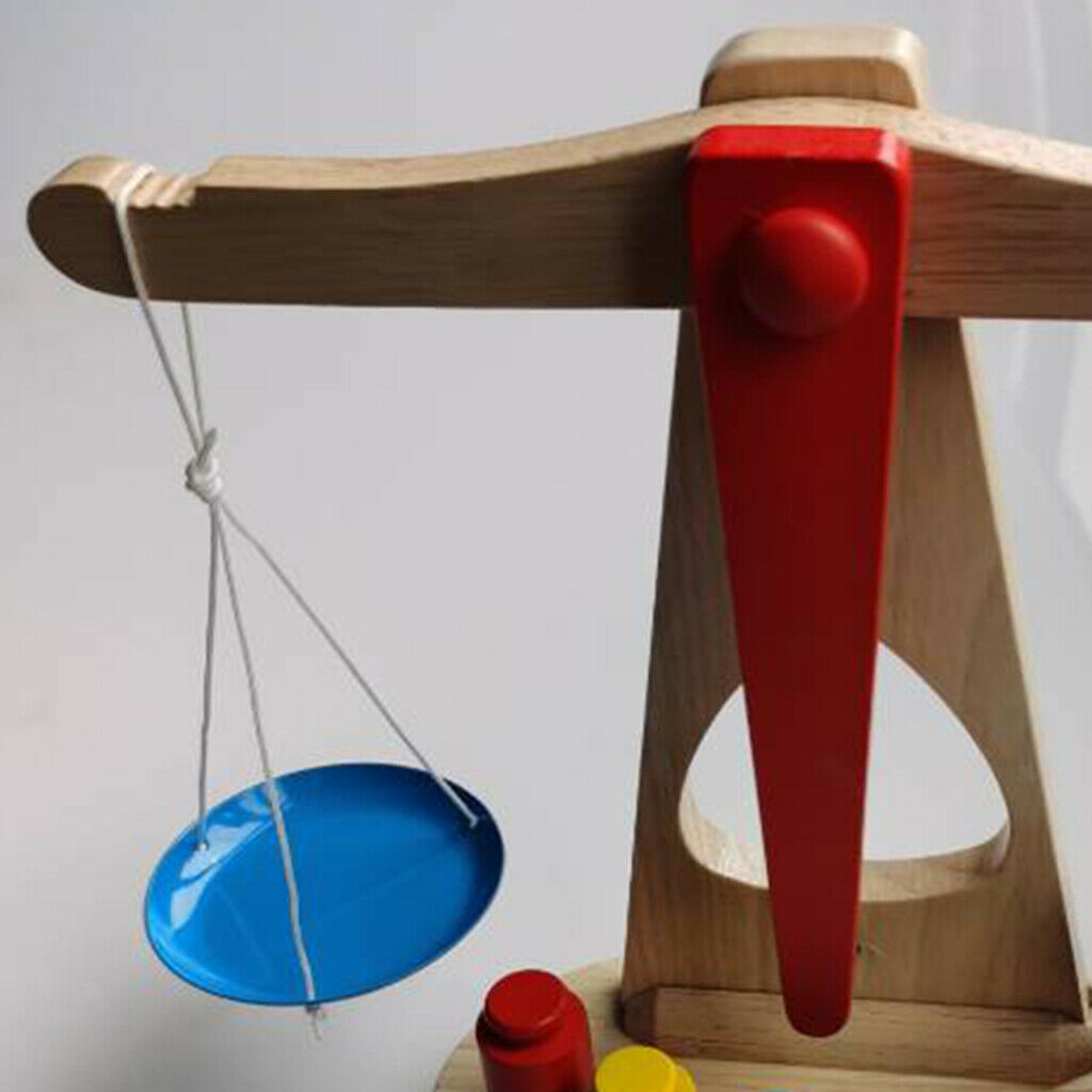 Kids Early Development Counting Toys ,Weighing Scale Montessori Educational Math