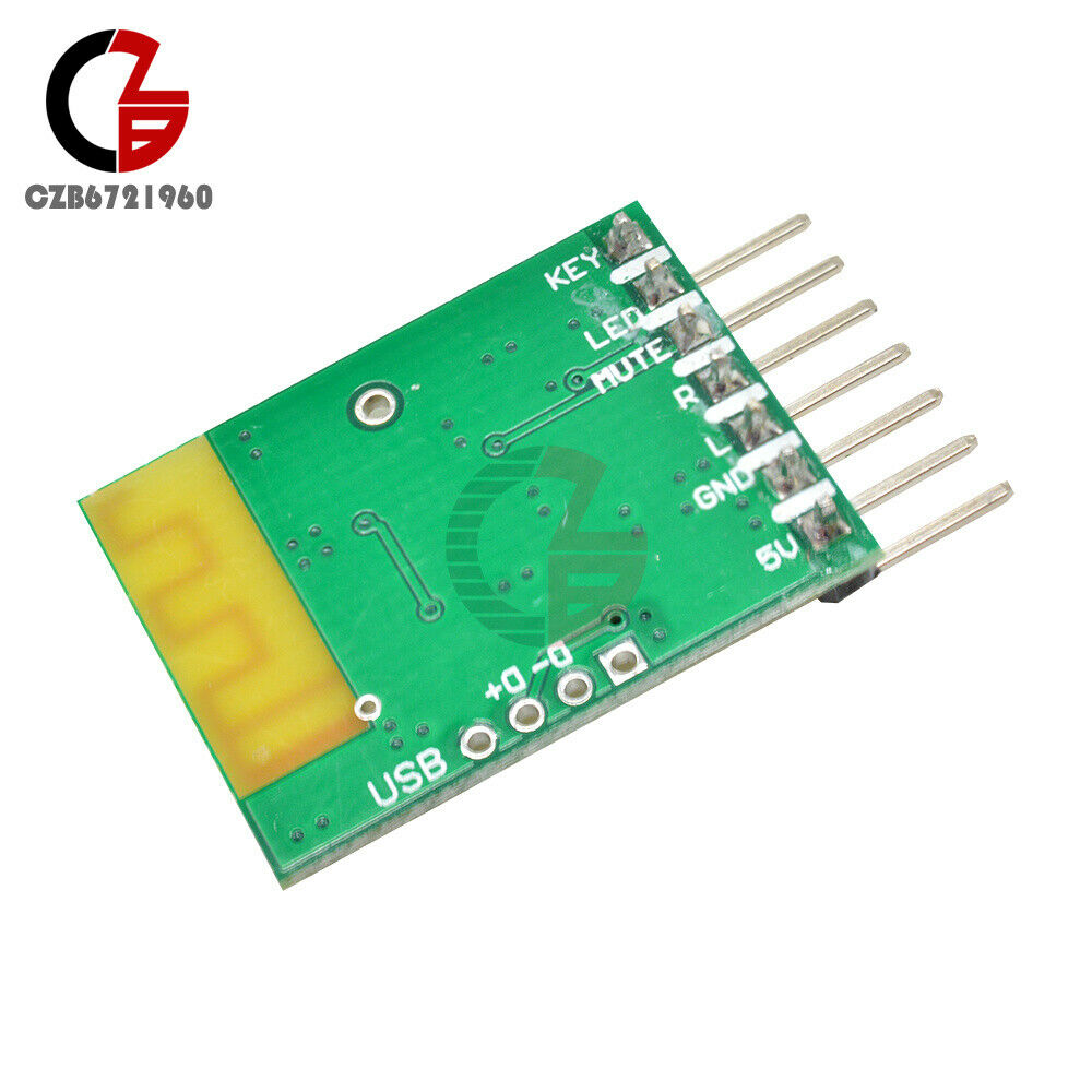 Bluetooth 4.0 Audio Receiver Template Stereo Power Amplifier 5V Modified Module