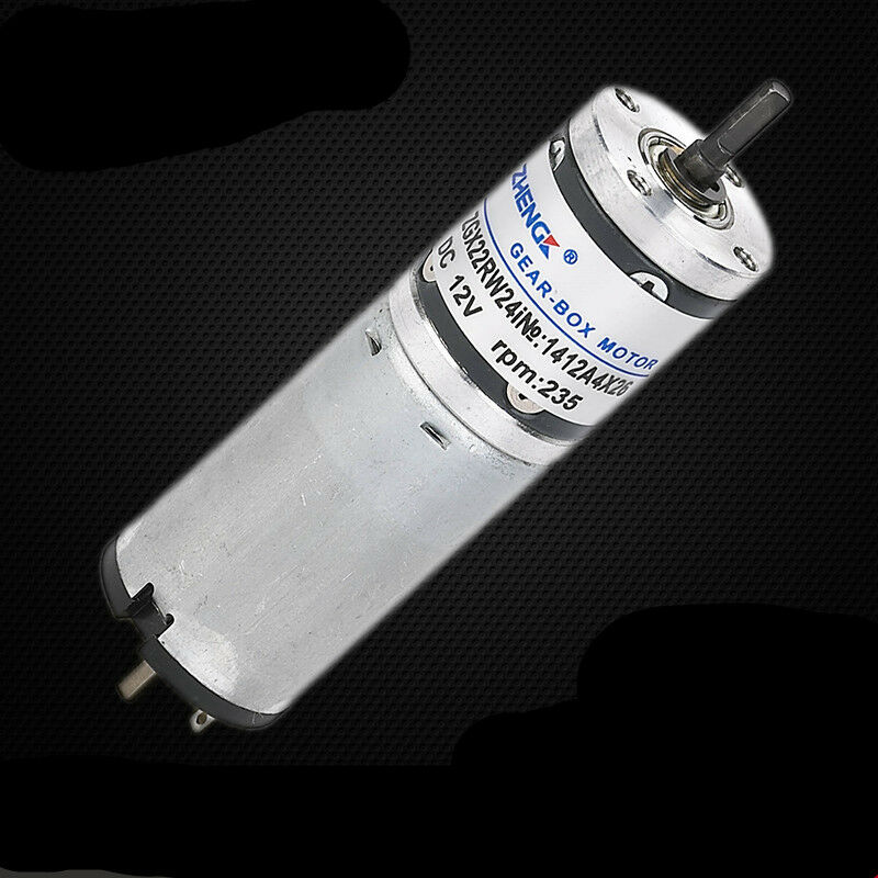 ZGX22RW DC 12V 235RPM There are brush planetary gear reduction motor 22mm biaxia