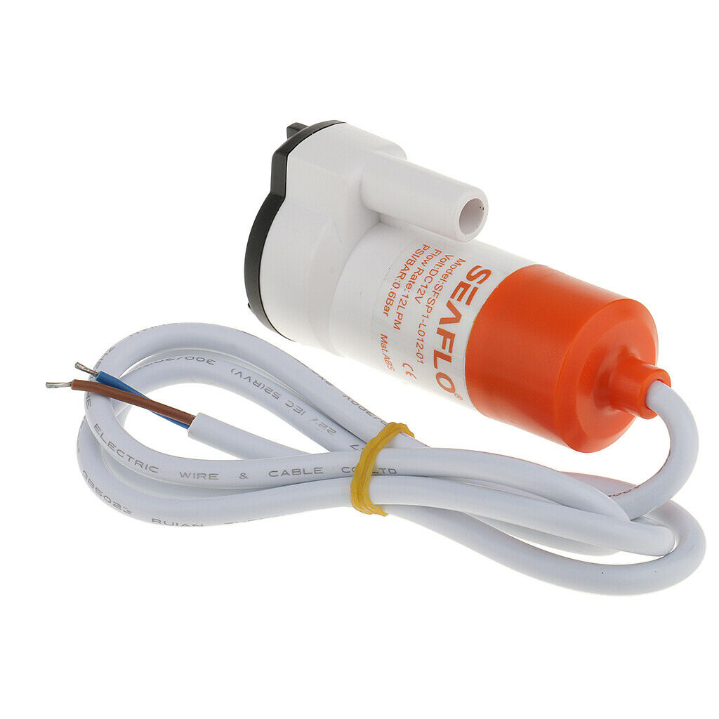 for SEAFLO Marine Water Pressure Pump 12 V DC 12L 3.2 GPM Boat 1/2" Outlet