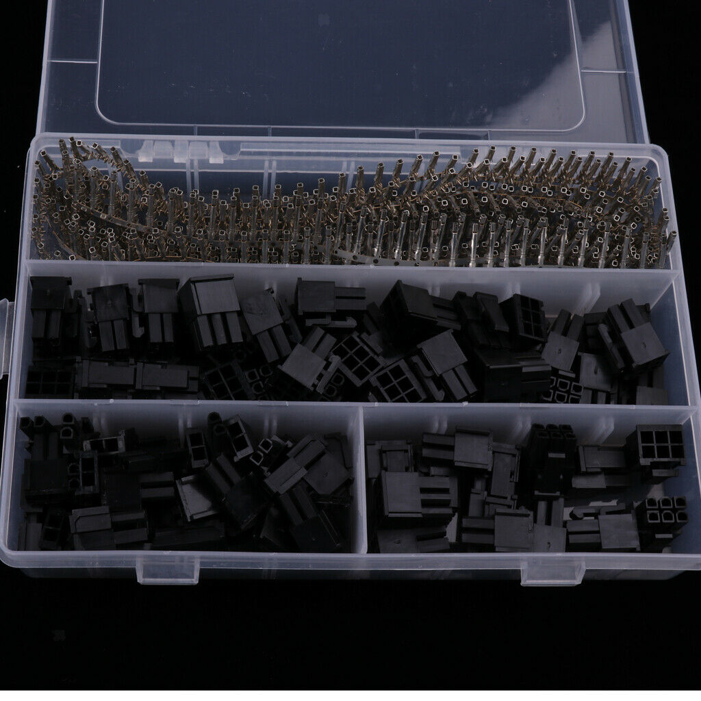 50Piece 5557 8-Pin ATX EPS PCI-E Connector+400X Terminal Crimp