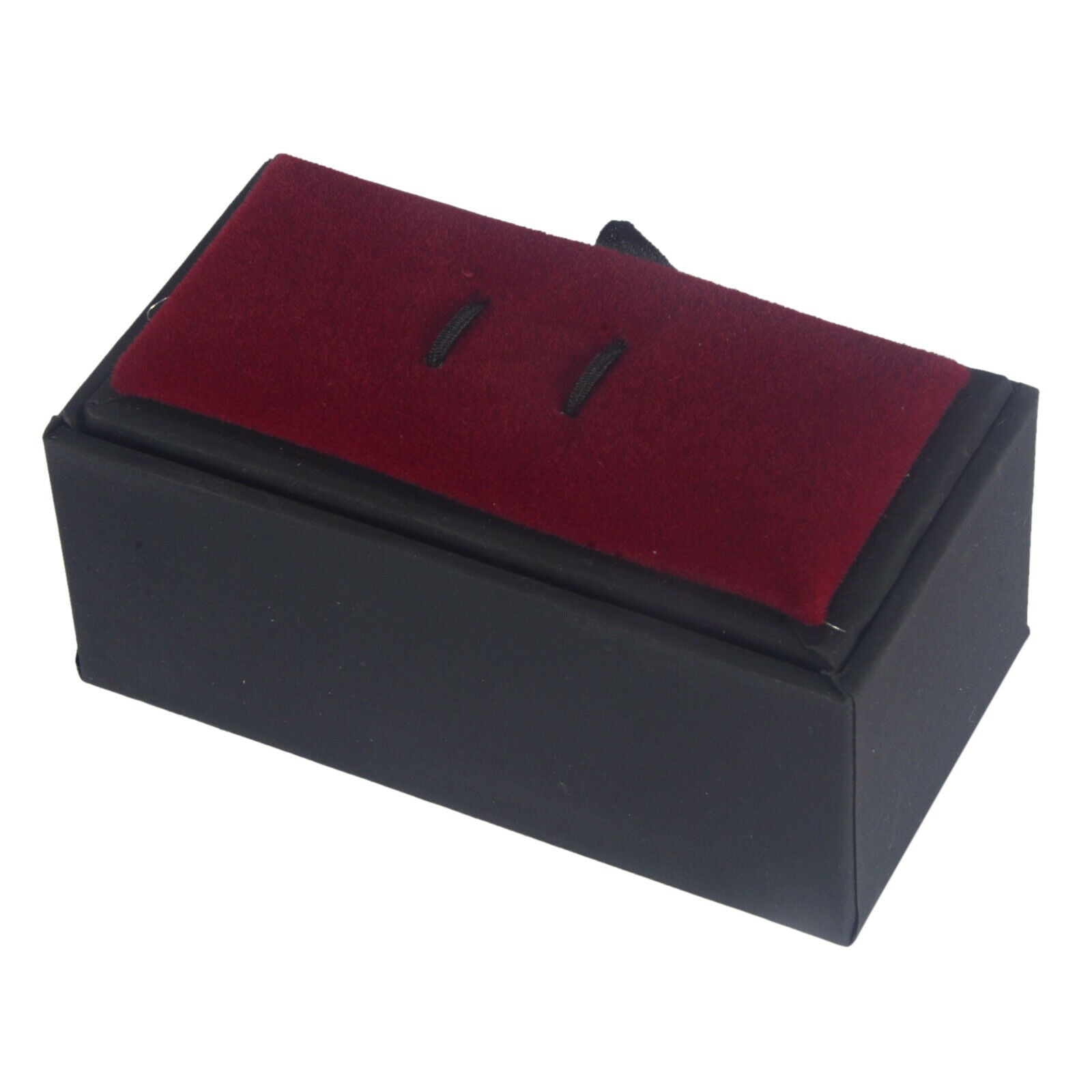 Black Gift Box Men Jewelry Case For Tie Clip Collar Bar Storage Display Box