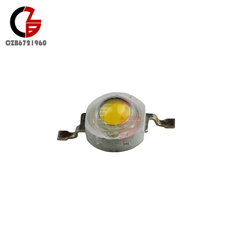 5PCS 3W Led Chip High Power LED Beads Warm White 200LM