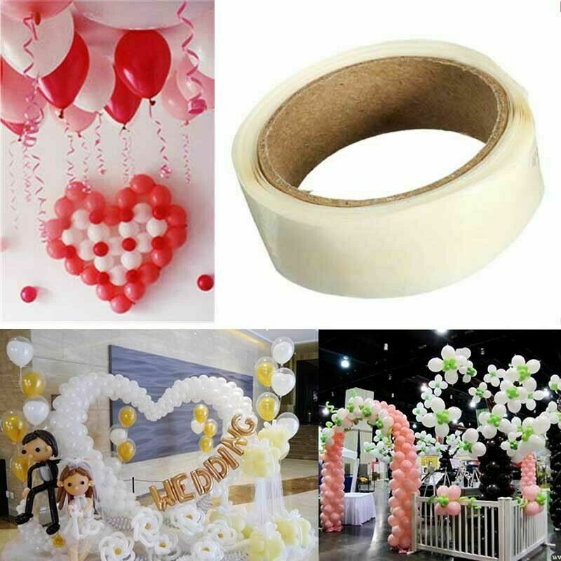 300 Dots Glue Double Sided Sticky Adhesive Tape Balloon Party Wedding Decor