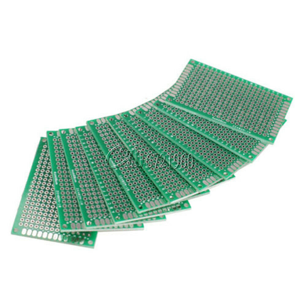 5PCS Double Side Prototype PCB Bread board Tinned Universal 4x6 cm 40x60 mm FR4