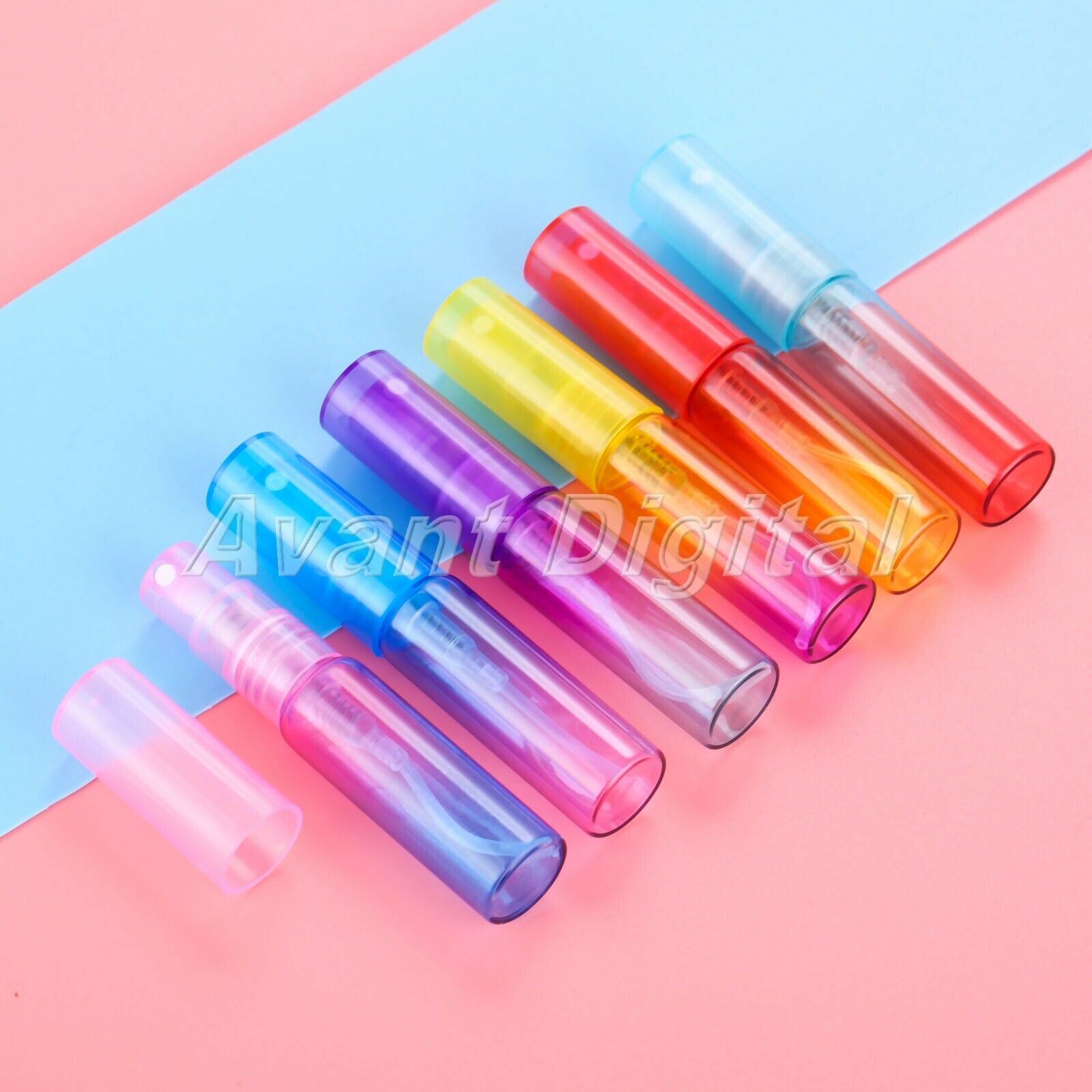 6pcs 4ml Mini Sample Perfume Spray Bottle Cosmetic Packaging Container