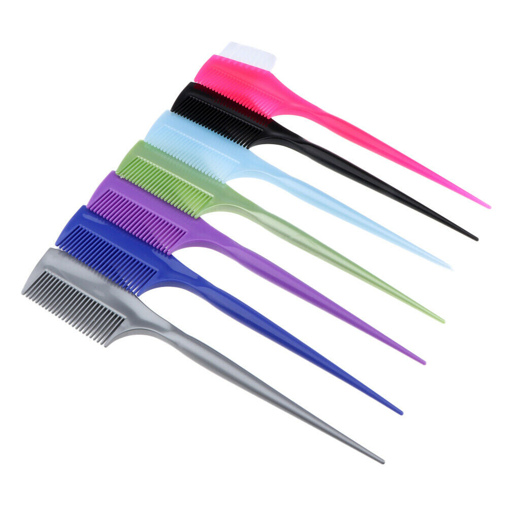 7 Pack Hair Dye Brushes, Hair Dye Color Hightlights Brush Hair Coloring Dyeing