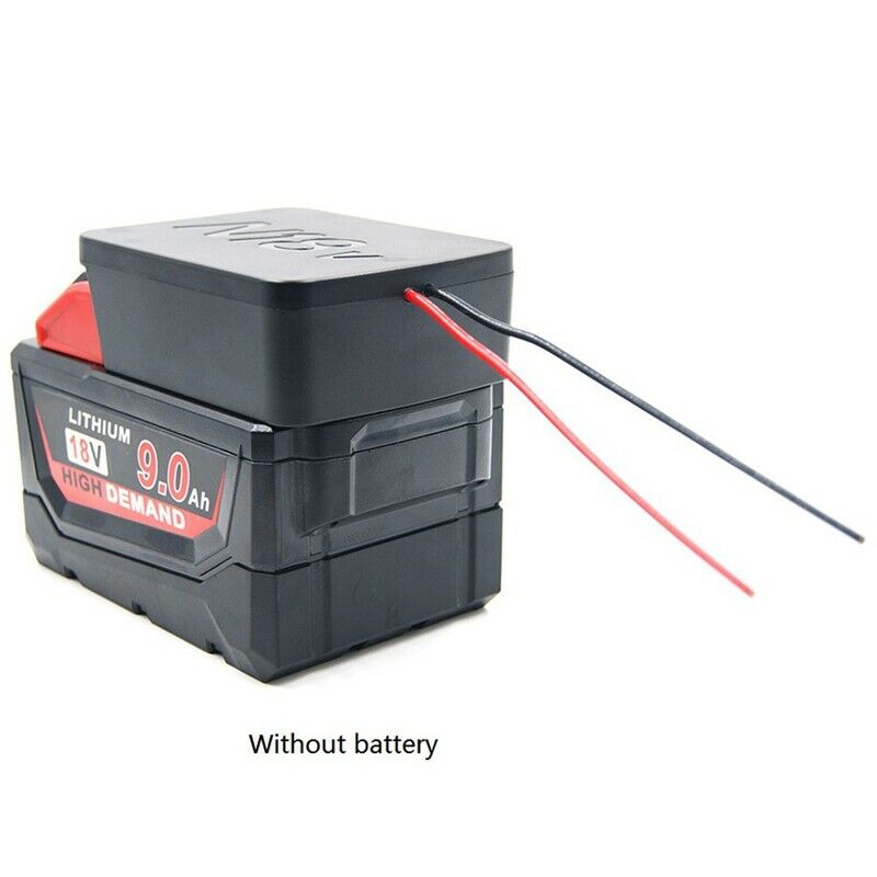 2X(Battery Adapter with Wi for 18V M18 XC18 Dock Power Connector Adapter I4F2)