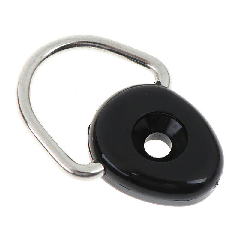 4Pcs Loop Buckle Camping Marine D Ring Accessories Tie Down Water Sports .l8