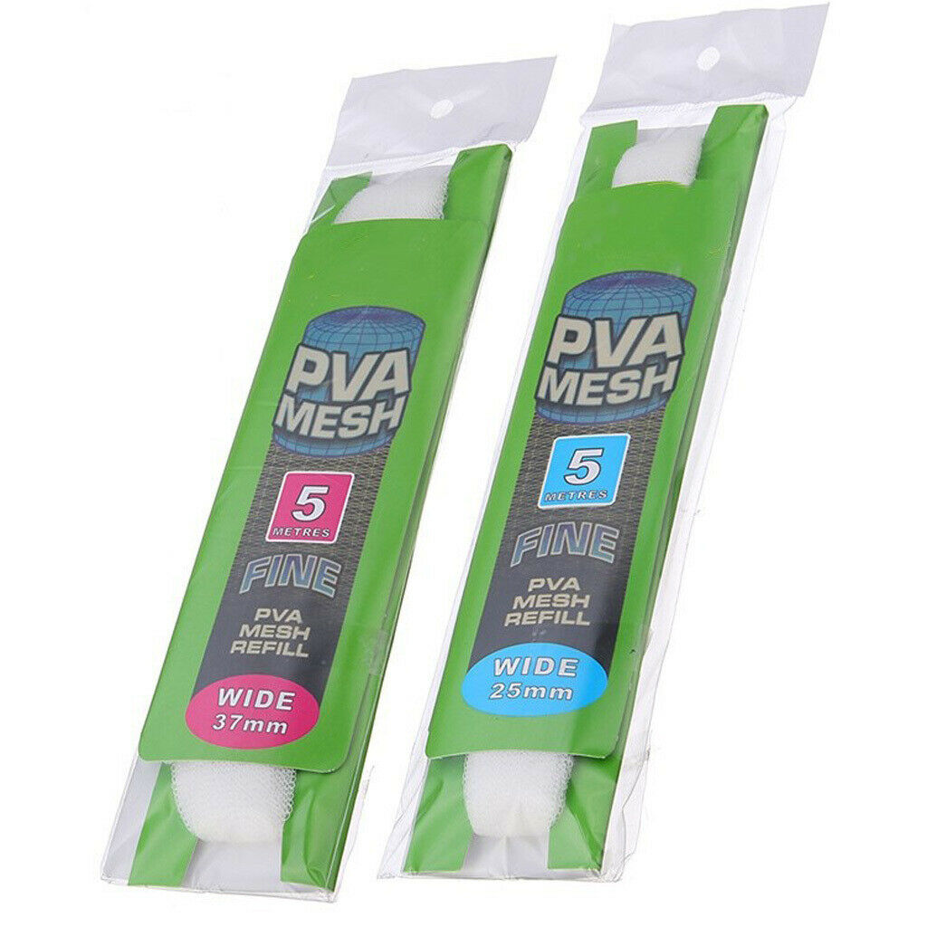 25x 5 Meter 25mm PVA Fishing Lure Net Universal Refill