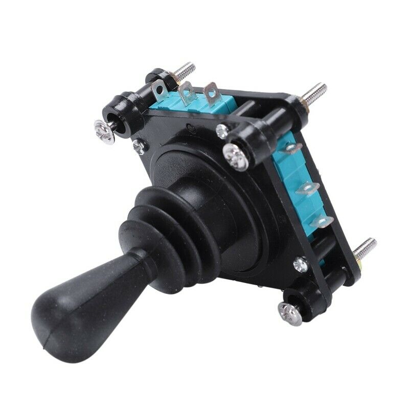 AC 240V 5A 4NO 4NC Momentary 2.5mm Fixing Thread Joystick Switch P4J6J6