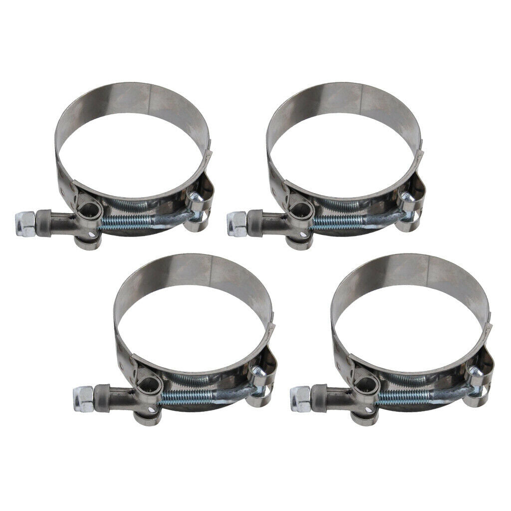 4X 95-103MM Stainless Steel T- Pliers Turbo Hose Silicone Pipe