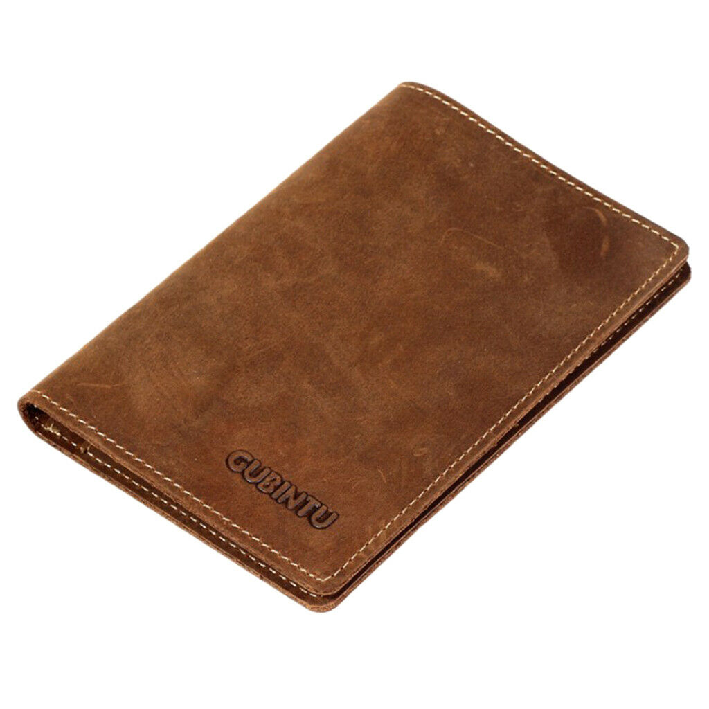 Coffee Passport Holder Wallet Cash Purse ID Document Holder Billfold Unisex
