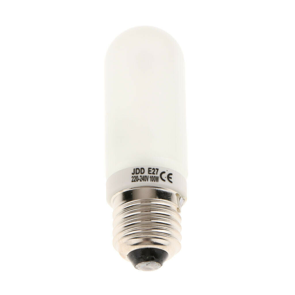 220-240V Halogen JDD Type Tubular Medium E27 Bulb Lamp, Frosted, 100-Watt