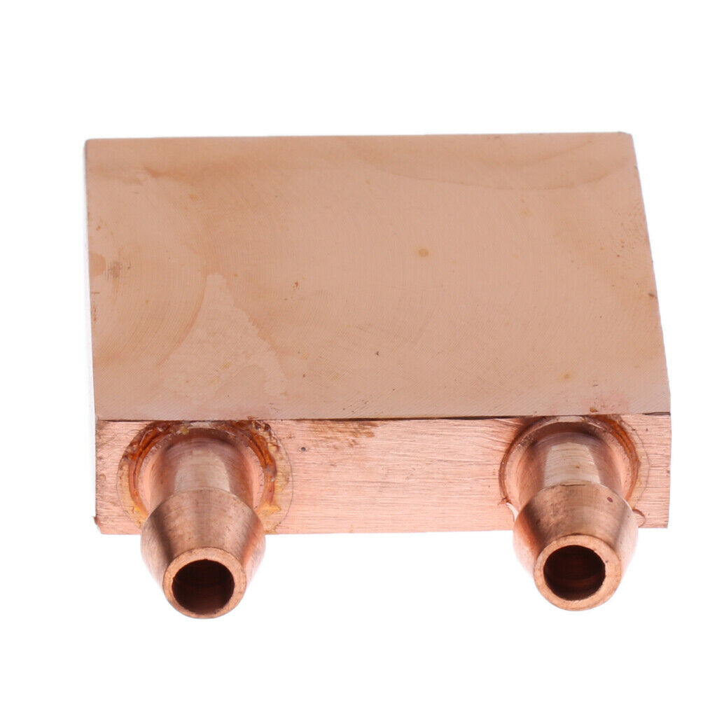 Copper Water Cooler Blocks CPU Liquid Radiator Heatsink 40x40mm TT4040A