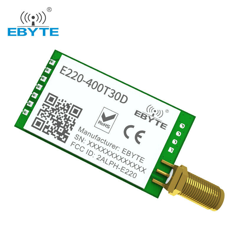 Ebyte 433MHz LLCC68 DIP 10km E220-400T30D Module wireless Long Range transceiver